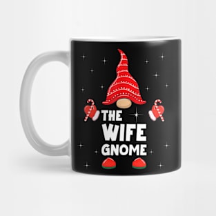 The Wife Gnome Matching Family Christmas Pajama Mug